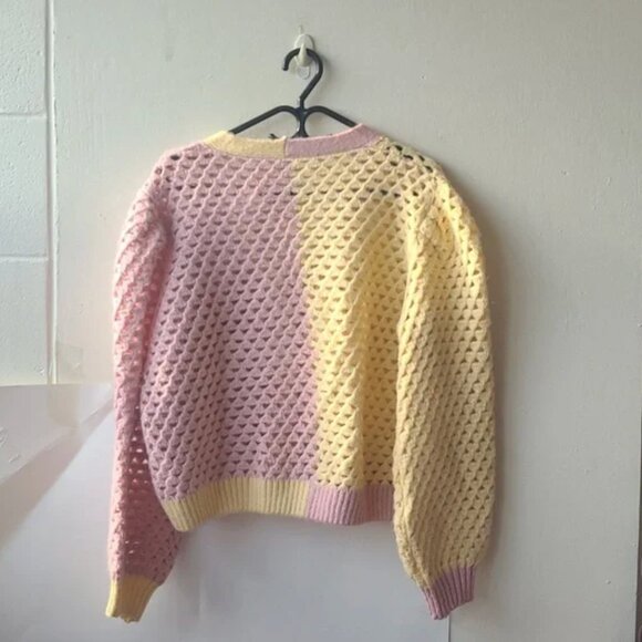 BNWT Assymetric Zara Knit Cardigan - Size Large - Picture 5 of 8